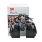 3M H7P3E掛安全帽式耳罩 隔音耳罩耳塞睡眠射擊防噪音呼嚕學習防噪音耳罩