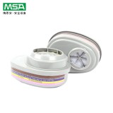 梅思安(MSA) 10120750 自吸過濾式濾盒罐 防有機蒸氣酸性氣體