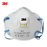 3M 8822 頭帶式防護(hù)口罩防顆粒物防霧霾防花粉粉塵打磨FFP2勞?？谡?></div>
                <div   id=